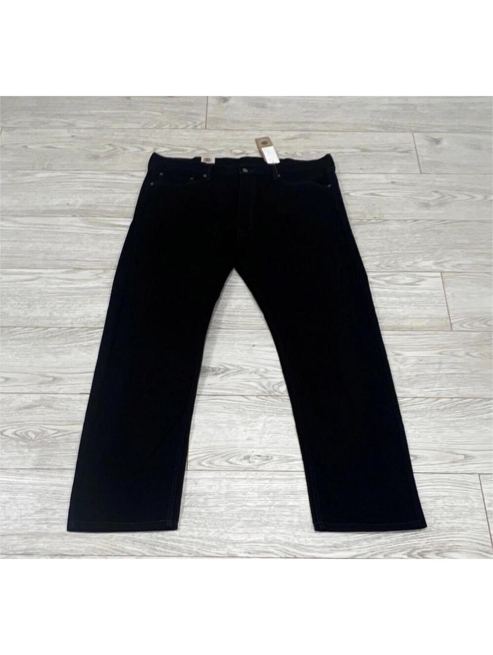 NEW WITH TAGS 505 FIT Levi's Men's Black Wash Jeans SIZE 42X32